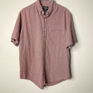 Ralph Lauren Jeans Company, 100% cotton, short sleeve button down shirt, large‍﻿